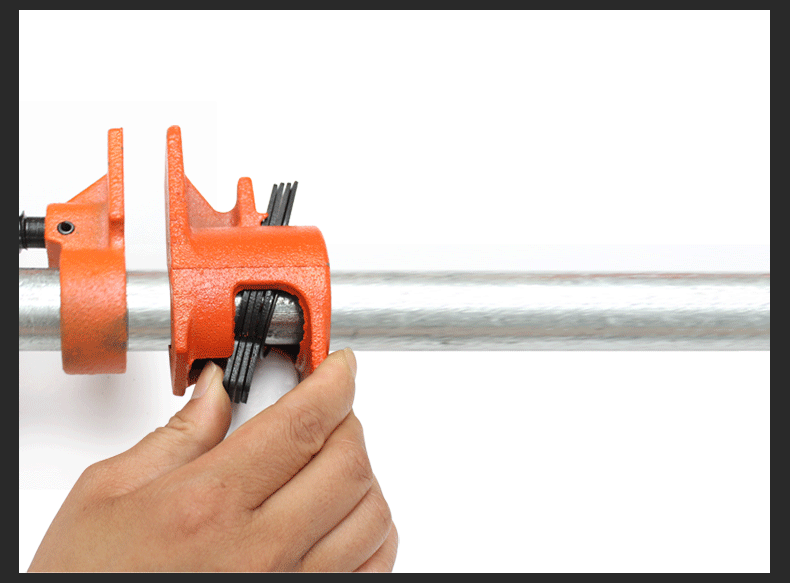 woodworking gluing pipe clamp